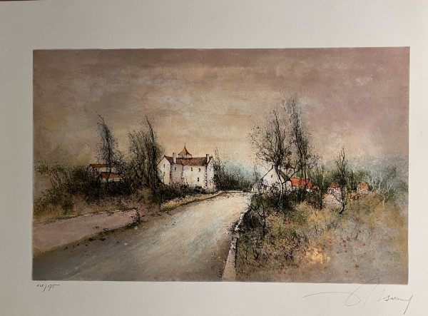L'Entrée du Village by Jacques Lancelle