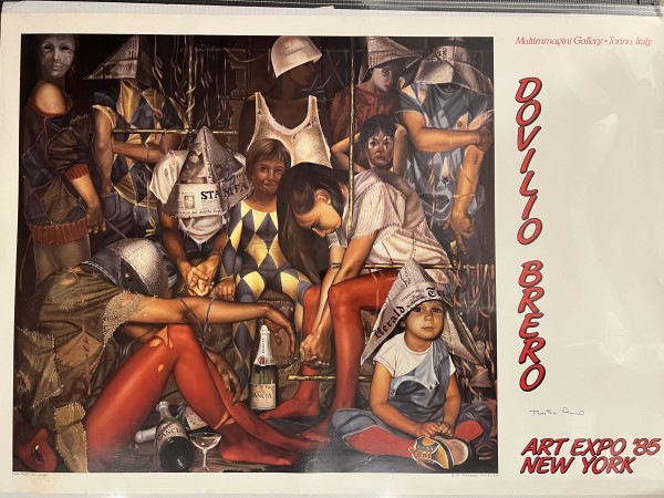Art Expo 85 New York Poster by Dovilio Brero