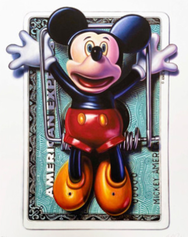 American Depress Card by Ron English