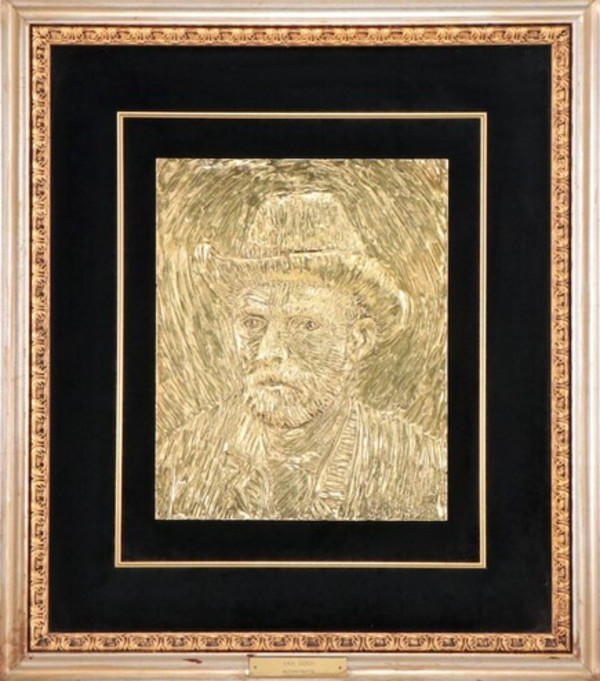 Van Gogh Autotitratto – Omaggio a Van Gogh by Domenico Chiarolanza