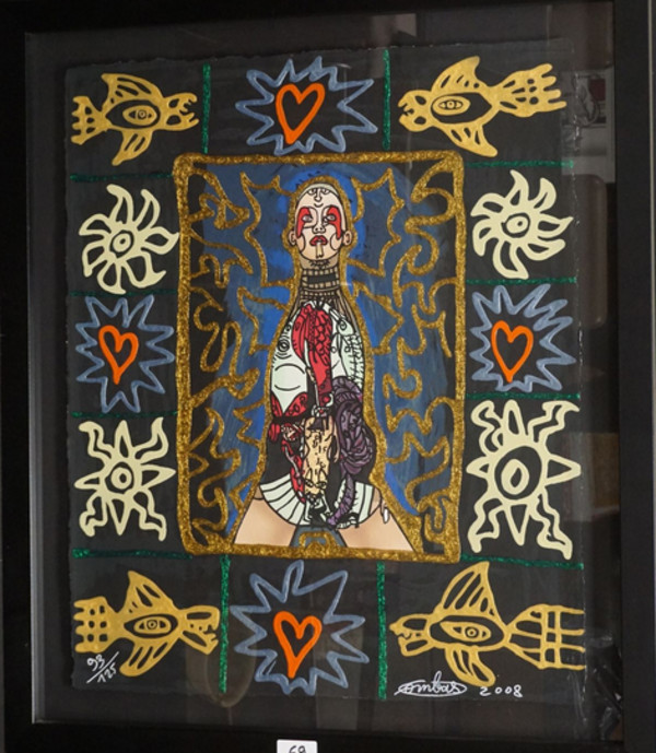 Le mannequin Contemporain by Robert Combas