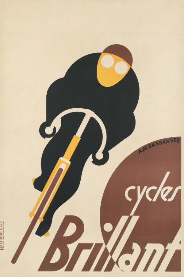 Cycles Brillant Poster by Cassandre