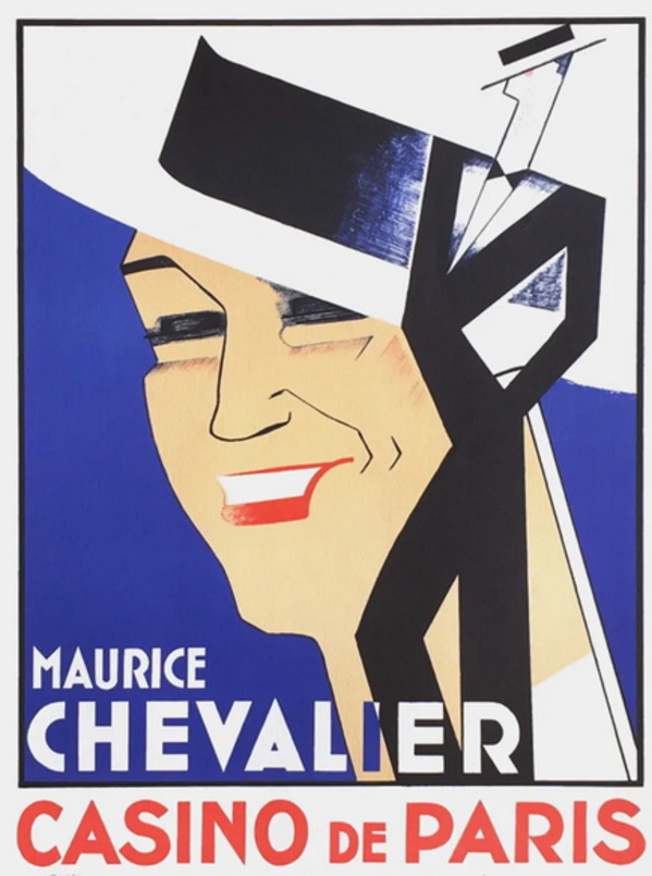 Poster Maurice Chevalier au Casino de Paris I by Charles Kiffer, Image 4.
