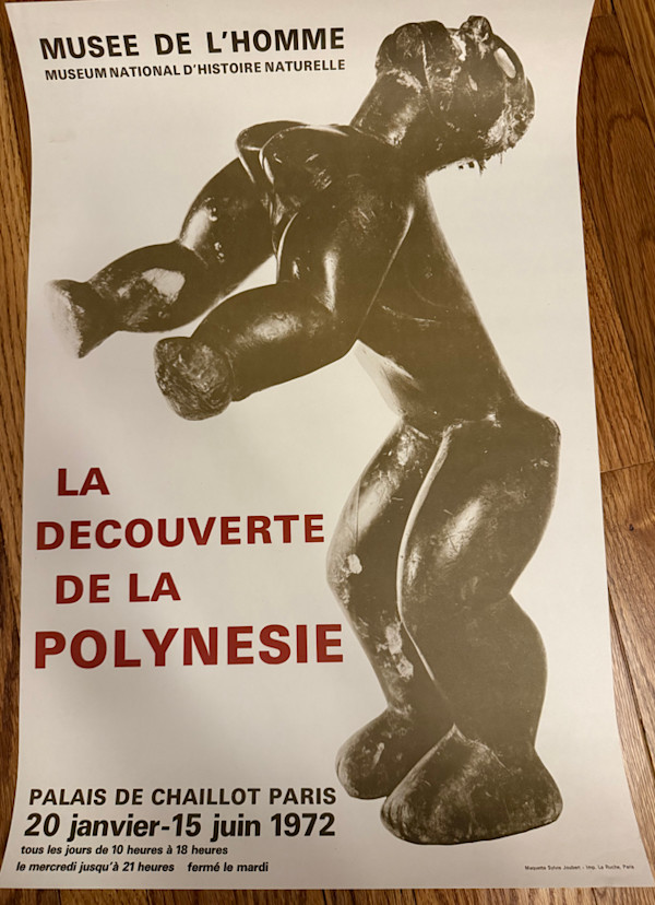 A la découverte de la Polynésie Poster Palais de Chaillot