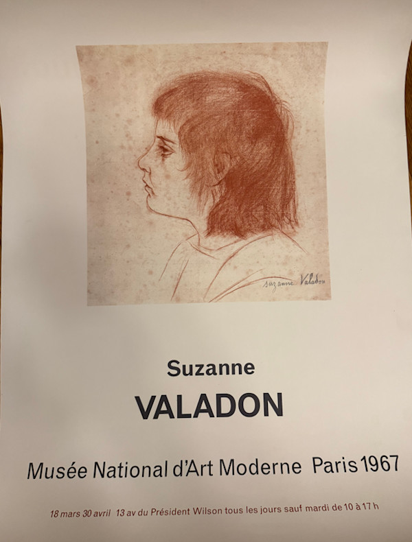 Portrait de Maurice Utrillo Enfant, Suzanne Valadon Exhibition Poster by Suzanne Valadon