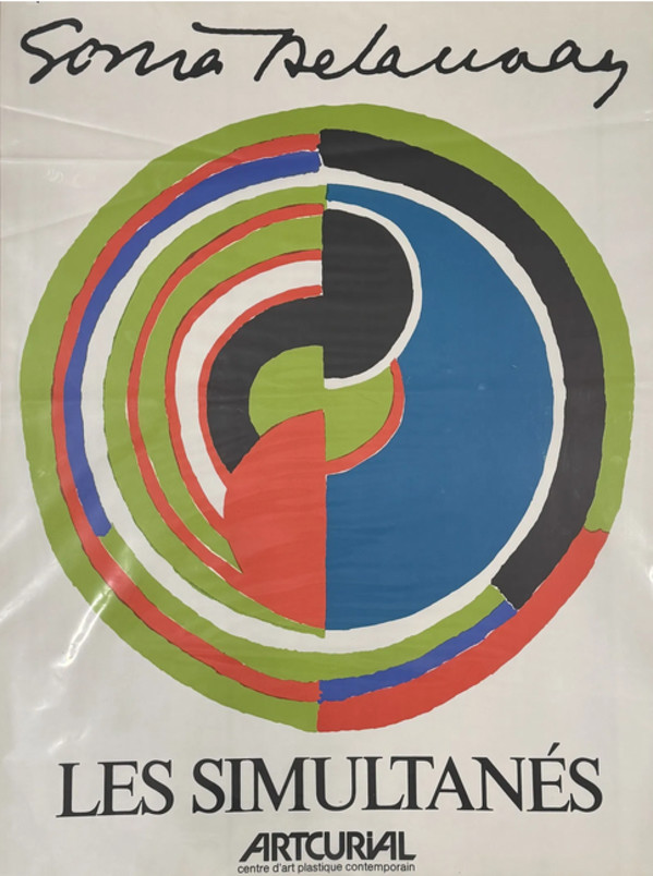 Les simultanés (Artcurial Poster) by Sonia Delaunay, Image 1.