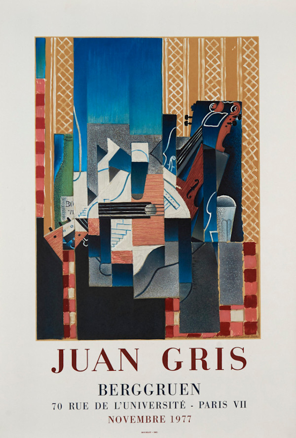 Violon et guitare (1913) Berggruen Poster by Juan Gris, Image 4.