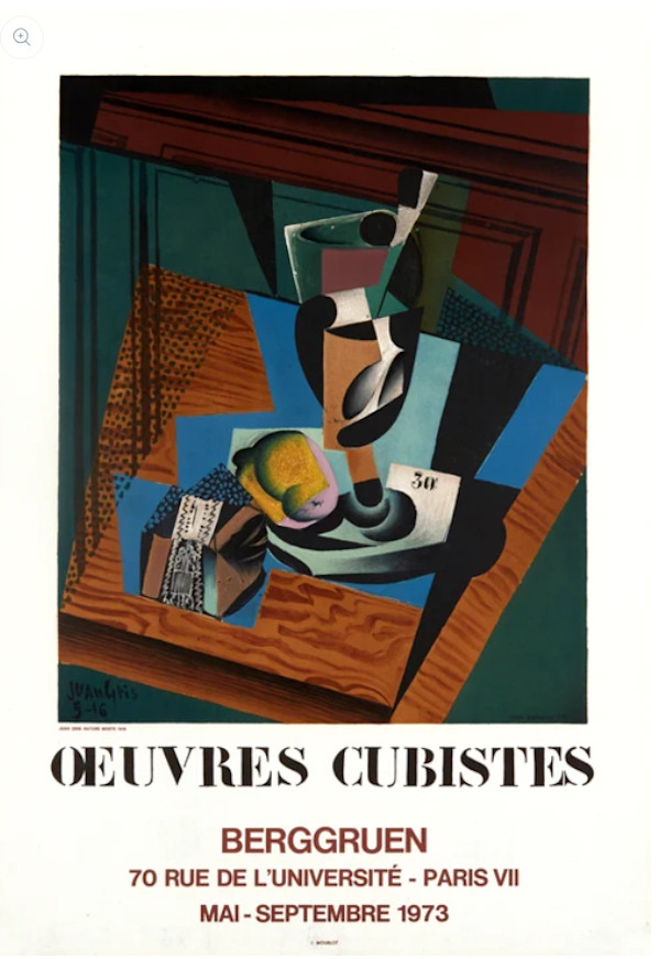 Le Paquet de Tabac / Nature Morte (2016) Breggruen Poster by Juan Gris, Image 5.