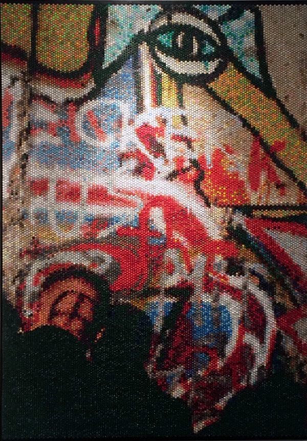 Berlin Wall 1989 (injection) by Bradley Hart Studio Inc