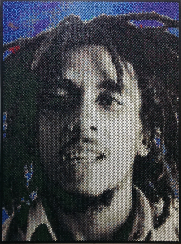 Bob Marley (injection) by Bradley Hart Studio Inc