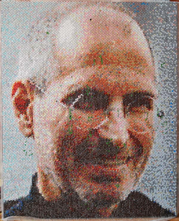 Steve Jobs (injection) by Bradley Hart Studio Inc