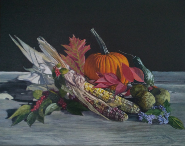 Gathering Autumn by Leanne Marchand
