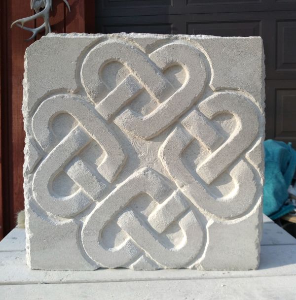 Celtic Knot Hearts by Leanne Marchand