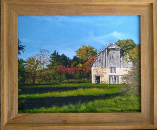 Barn on Karst Park Trail by Leanne Marchand