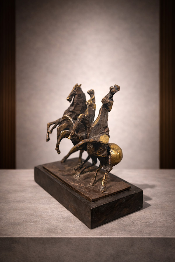 Tre Cavalli by Nag Arnoldi (1928-2017), Image 2.