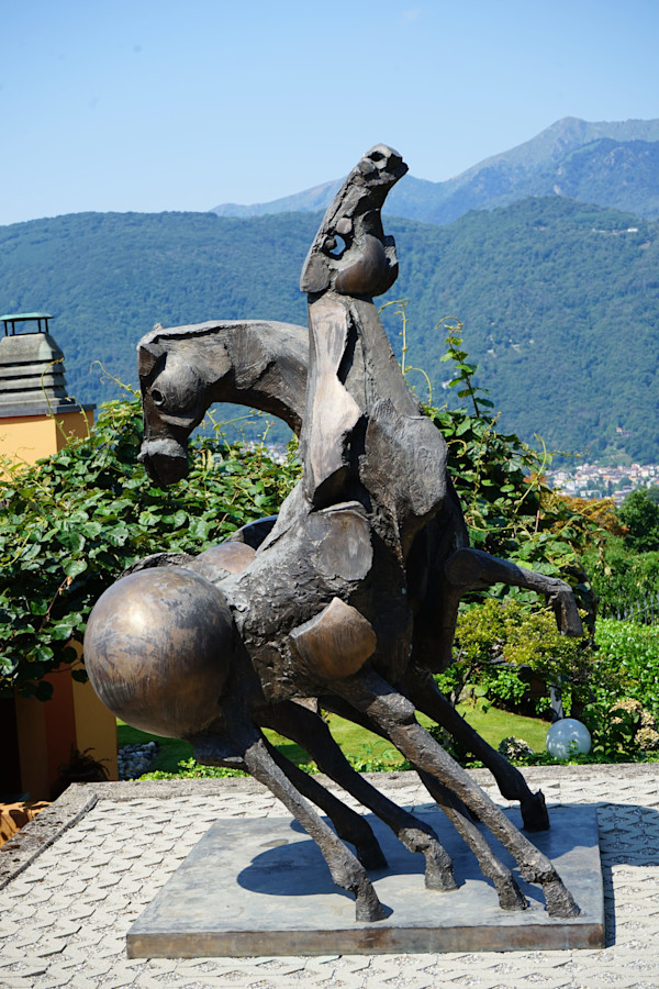 Cavalli grandi by Nag Arnoldi (1928-2017)