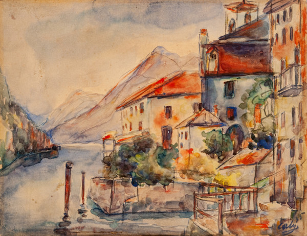 Gandria by Jean Corty (1907-1946)