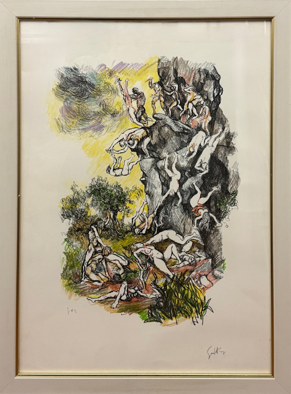 Omaggio ad Albrecht Dürer by Renato Guttuso (1911-1987), Image 1.