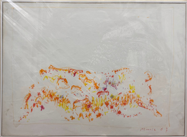 Collina dalmata by Anton Zoran Mušič (1909-2005)