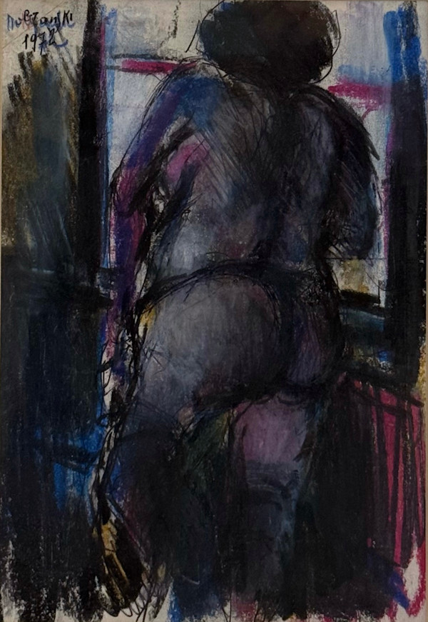 Donna di colore alla finestra by Edmondo Dobrzanski (1914-1997), Image 1.