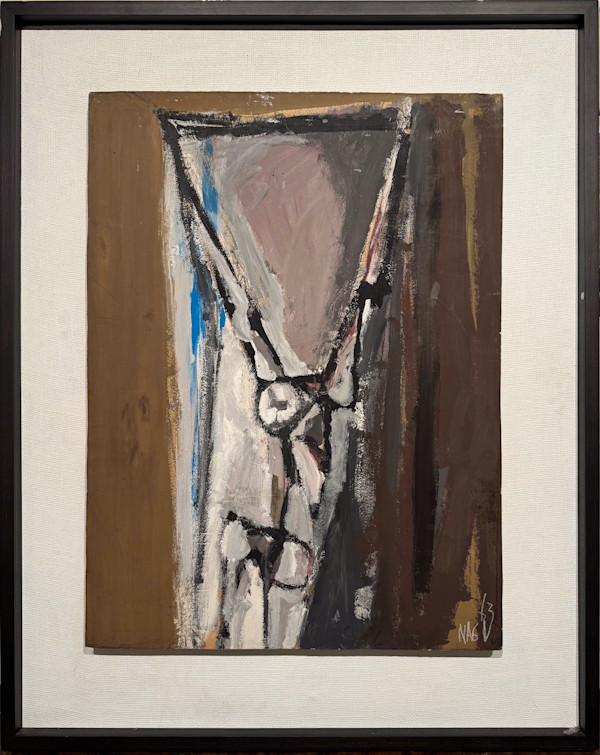 Senza titolo (Crocifisso) by Nag Arnoldi (1928-2017), Image 1.