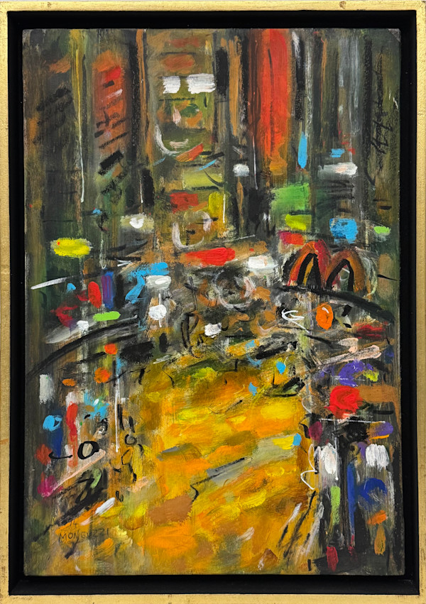 Taxi giallo a Manhattan by Giuseppe Monguzzi (1939), Image 1.