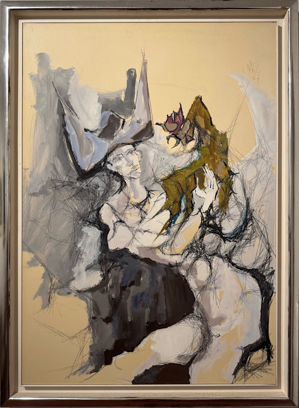 Clown by Nag Arnoldi (1928-2017), Image 1.