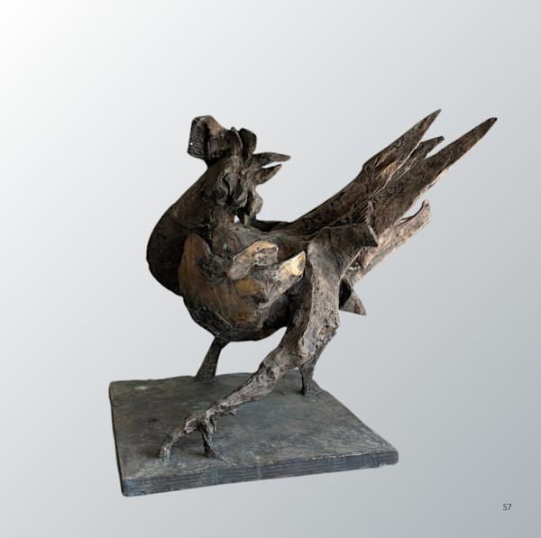 Il gallo by Nag Arnoldi (1928-2017)