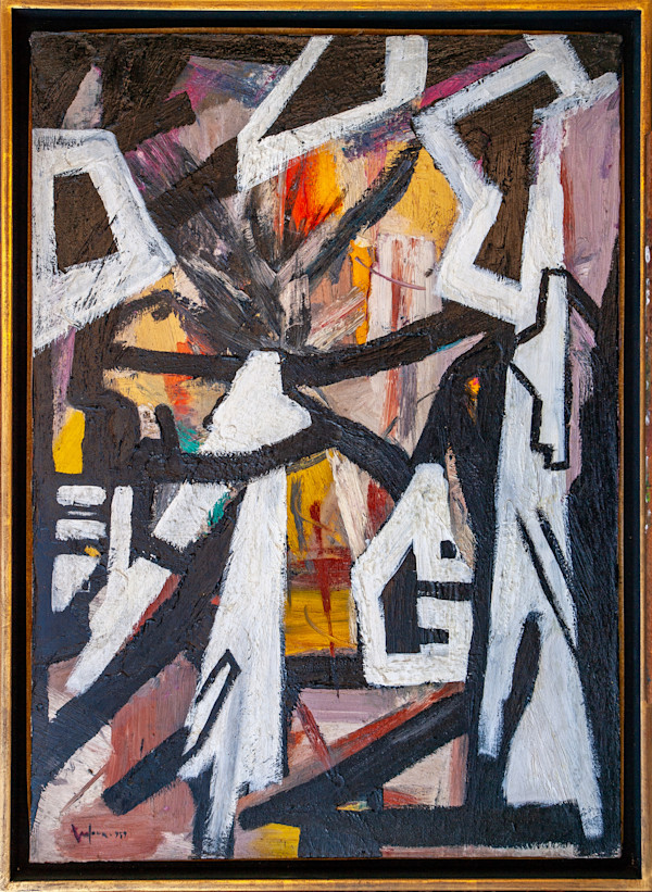 Contrasto n. 6 by Emilio Vedova (1919-2006), Image 2.