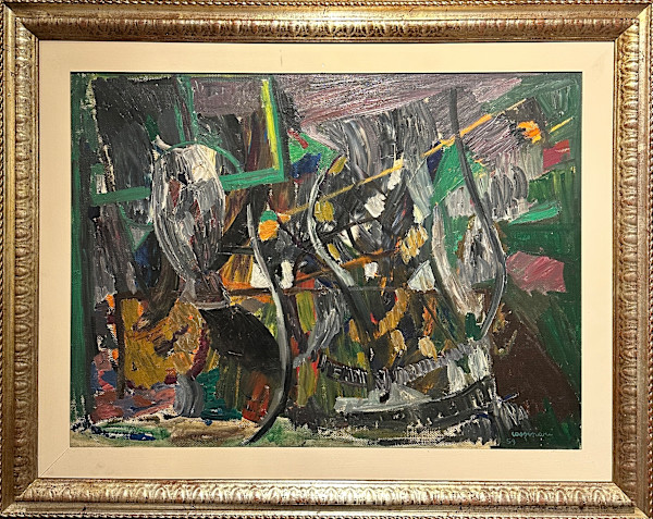 Natura morta by Bruno Cassinari (1912-1992), Image 1.