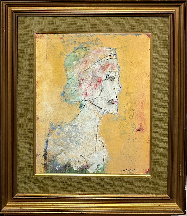 Profilo di donna by Franco Rognoni (1913-1999), Image 1.