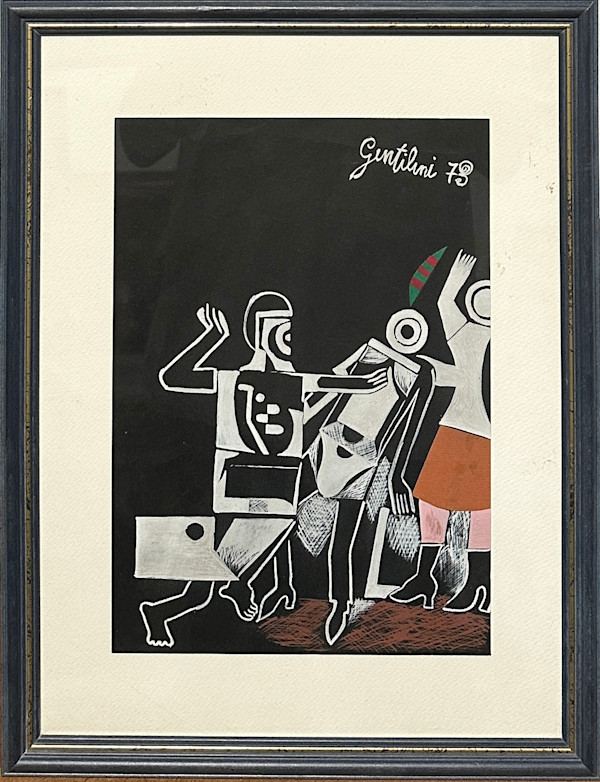 La gelosia by Franco Gentilini (1909-1981), Image 1.