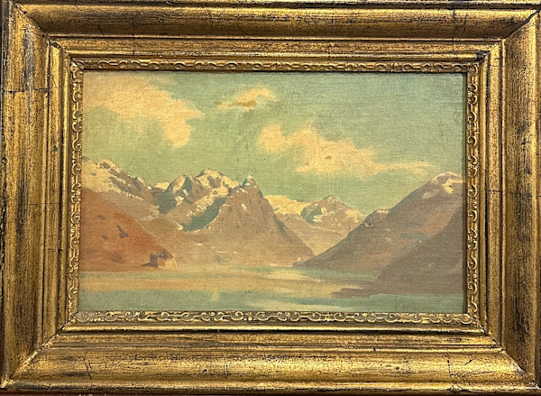 Lago di Lugano (Porlezza) by Ambrogio Preda (1839-1906), Image 1.