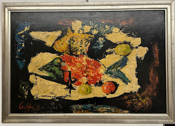 Natura morta spaziale by Roberto Crippa (1921-1972)