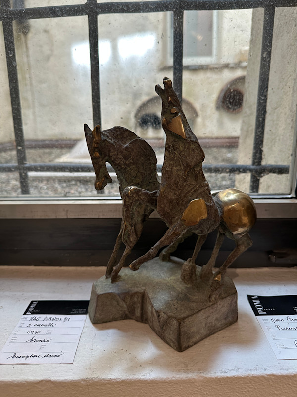Due cavalli by Nag Arnoldi (1928-2017), Image 1.
