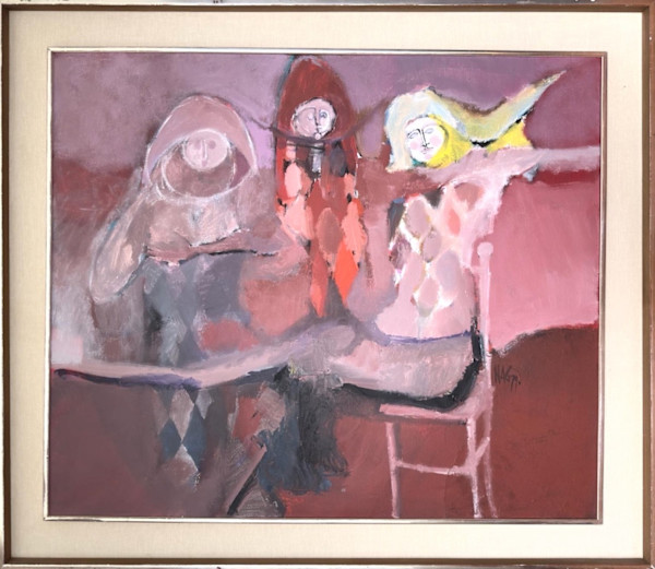 Personaggi by Nag Arnoldi (1928-2017)