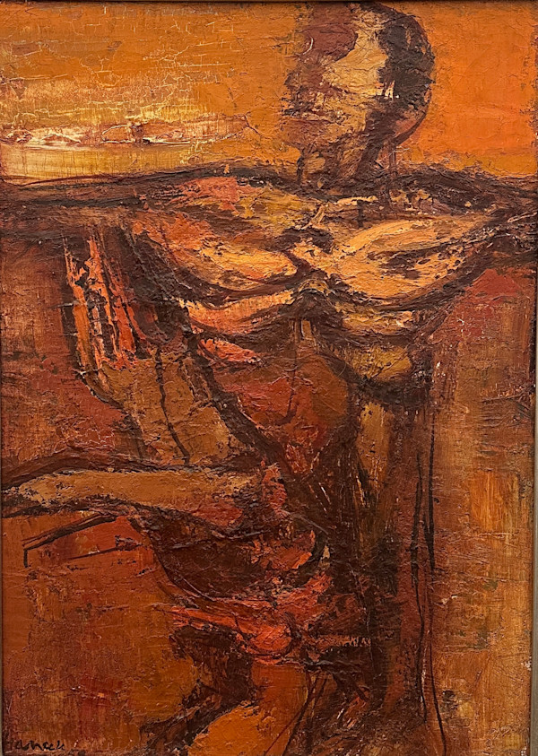 Uomo con cane by Franco Francese (1920-1996), Image 1.