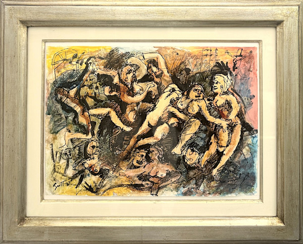 Composizione di figure by Renato Guttuso (1911-1987), Image 1.
