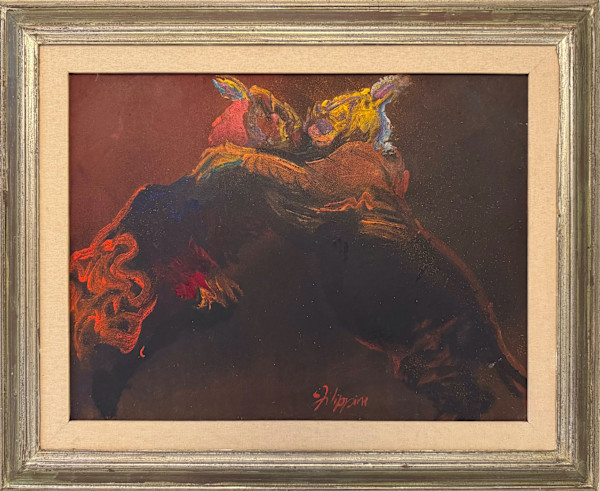 Amore gattesco by Felice Filippini (1917-1988)