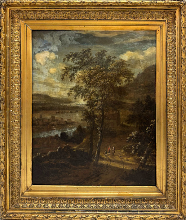 Paesaggio by Dirk Van Bergen (1648-1690), Image 1.