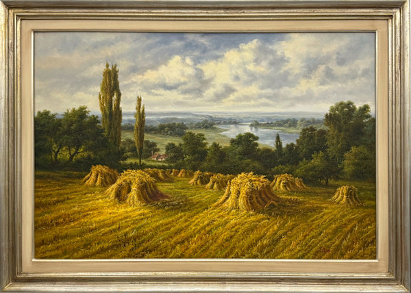 La mietitura by Luigi Rossi (1853-1923), Image 1.