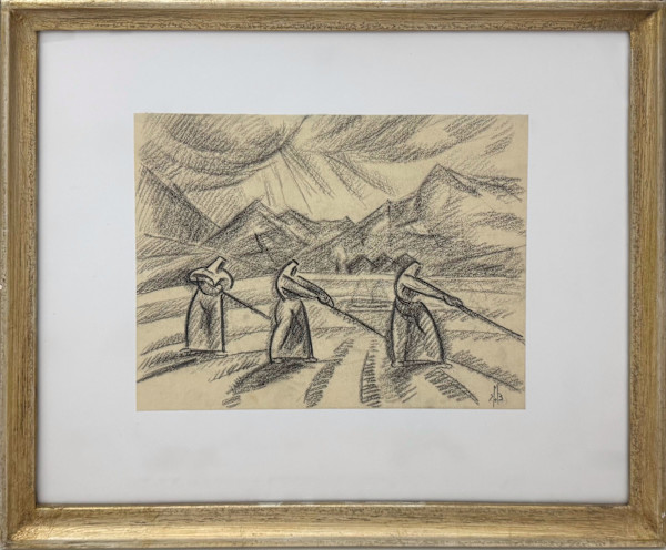 Contadini by Roberto Marcello Iras Baldessari (1894-1965), Image 1.