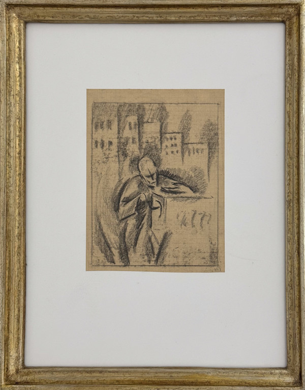 Suonatore di organetto by Roberto Marcello Iras Baldessari (1894-1965), Image 1.