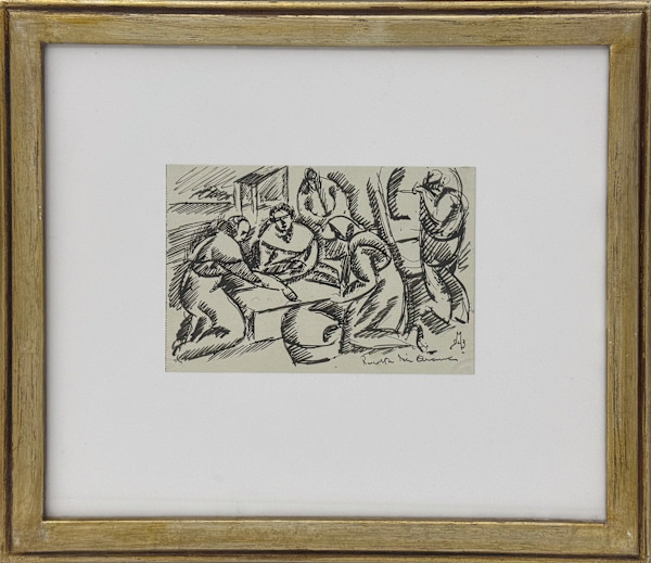Raccolta degli aranci by Roberto Marcello Iras Baldessari (1894-1965)