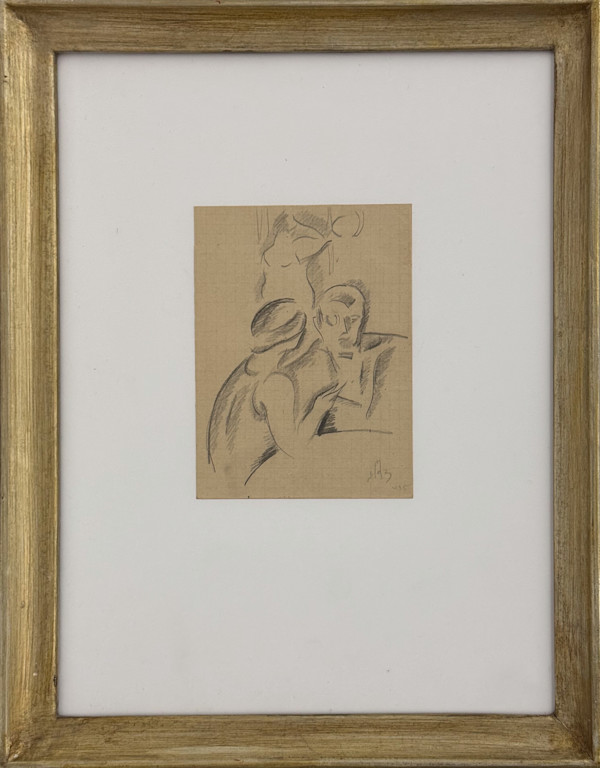 Conversazione by Roberto Marcello Iras Baldessari (1894-1965)