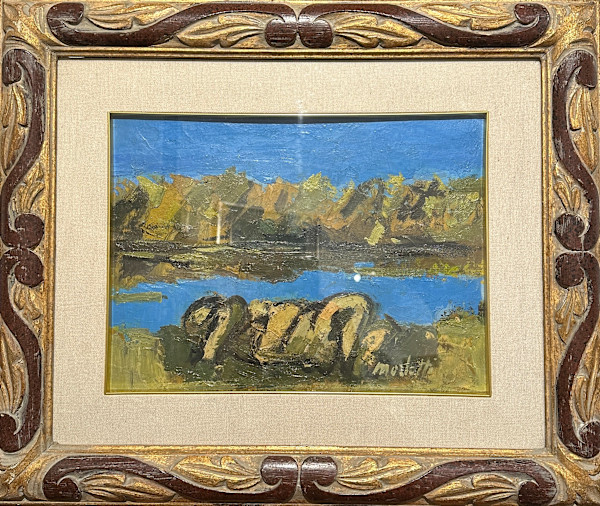 Figura by Ennio Morlotti (1910-1992)