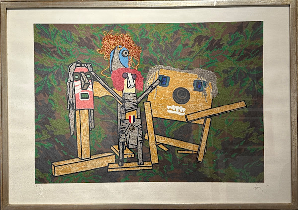 Meeting from the Furniture Series by Enrico Baj (1924-2003)