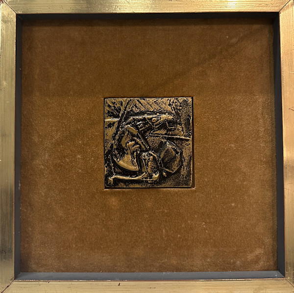 Cavallo in rilievo by Nag Arnoldi (1928-2017), Image 1.