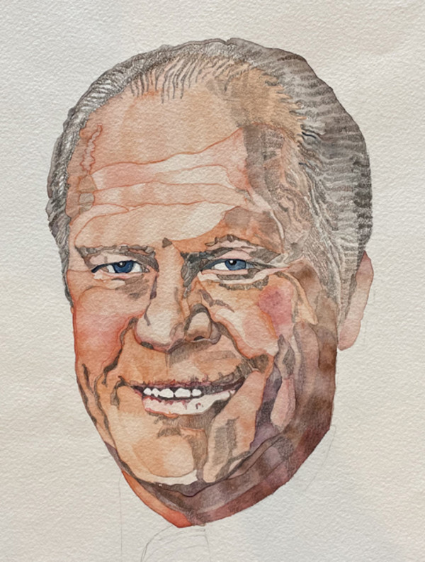 Gerald Ford by alice brickner