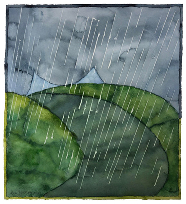 Rain by alice brickner
